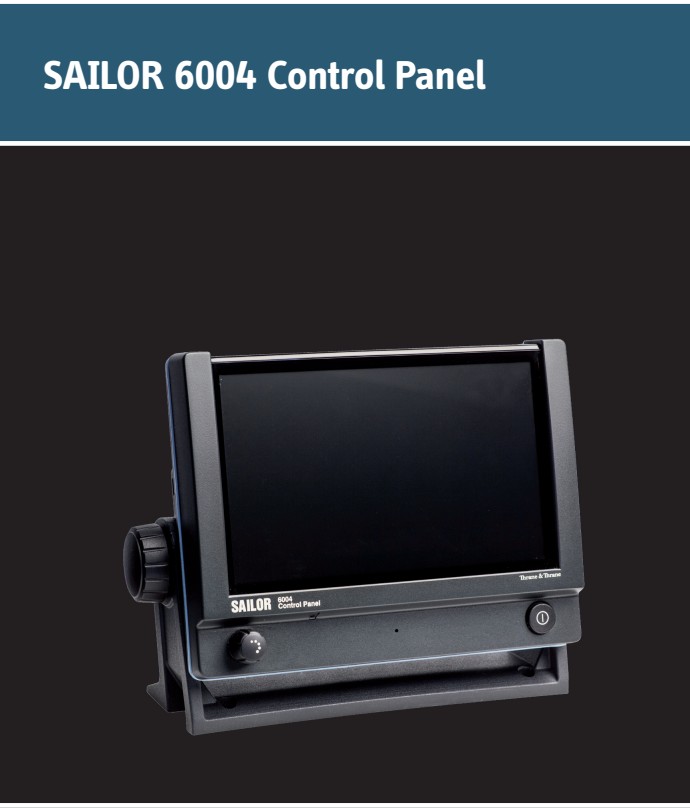SAILOR 6004 Control Panel — крупно